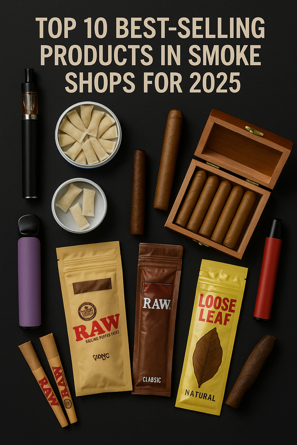 Top 10 Best-Selling Products in Smoke Shops for 2026