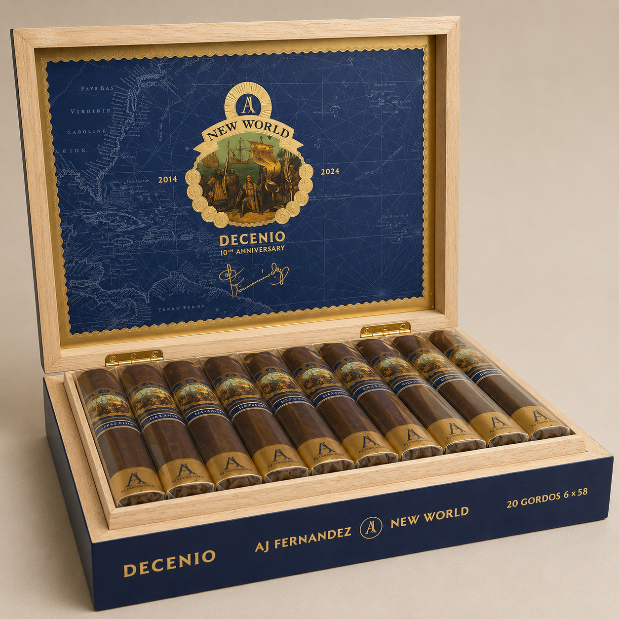 AJ Fernandez New World - Decenio Gordo