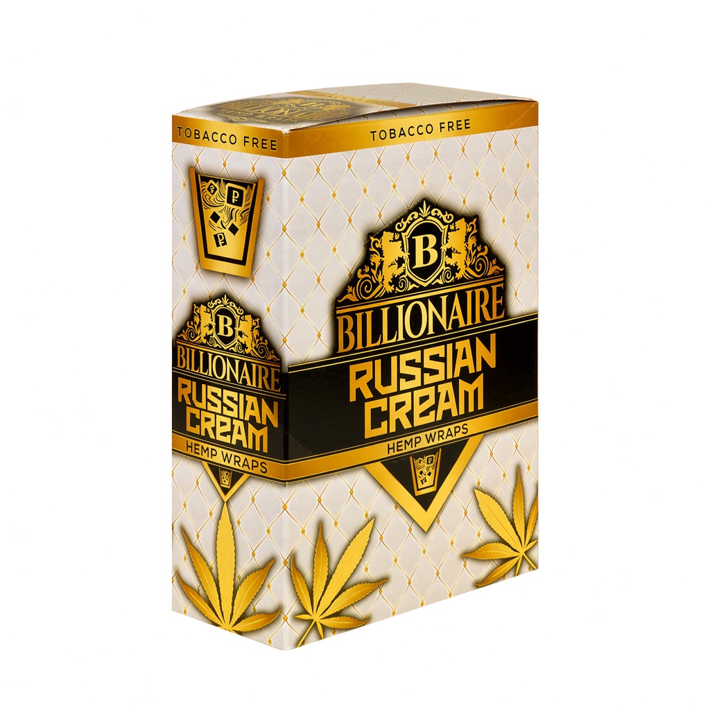 Billionaire Hemp Wraps - Russian Cream