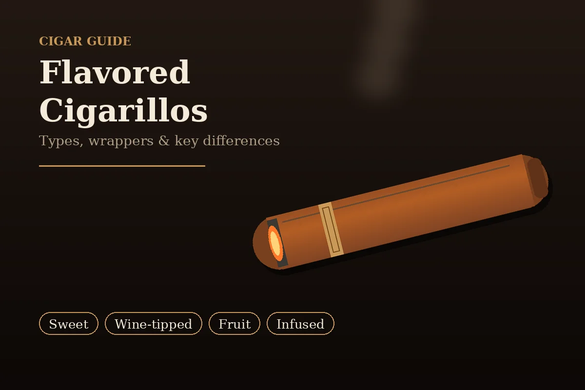 What Are Flavored Cigarillos? Types, Wrappers, and Key Differences